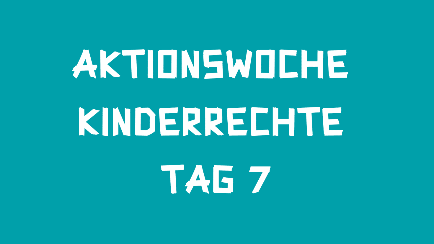 Der Internationale Tag Der Kinderrechte - LAUTSTARK